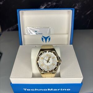 TechnoMarine Lusso Mare Men's Watch - 44mm, Gold